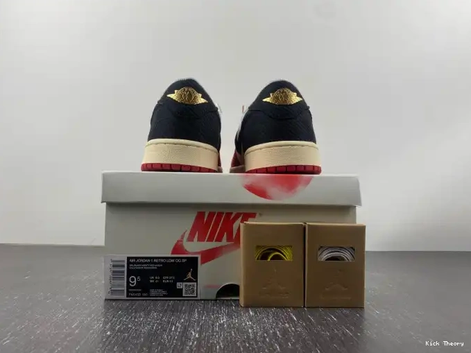 Kicked Out Shoe Store x Away Trophy Room Air OG Low Jordan FN0432-100 1 0615